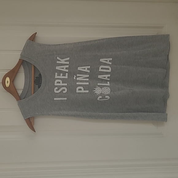 I Speak Pina Colada Tank - Picture 2 of 4